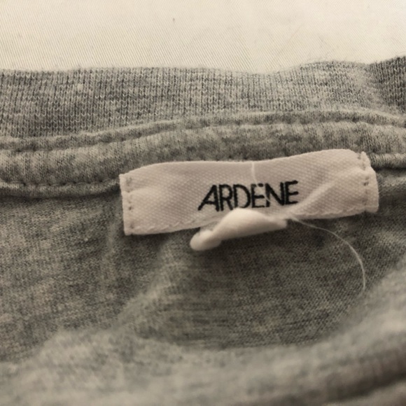 GRAY LACE UP CROP TOP - Picture 2 of 2